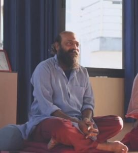 Meditation teacher Swami Amaran at Jeevatman Yogshala Rishikesh