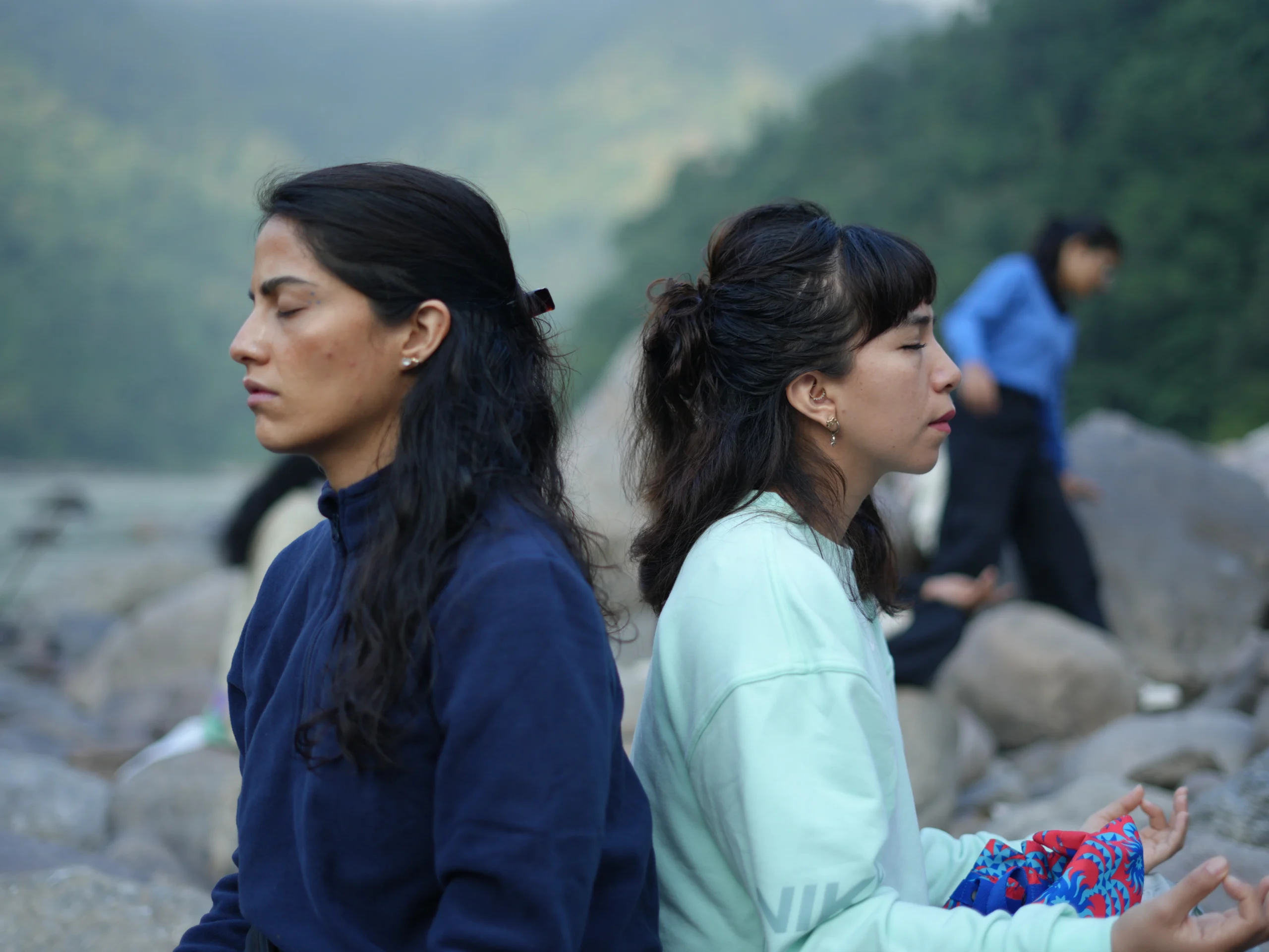 Yoga retreat Rishikesh Ganga view